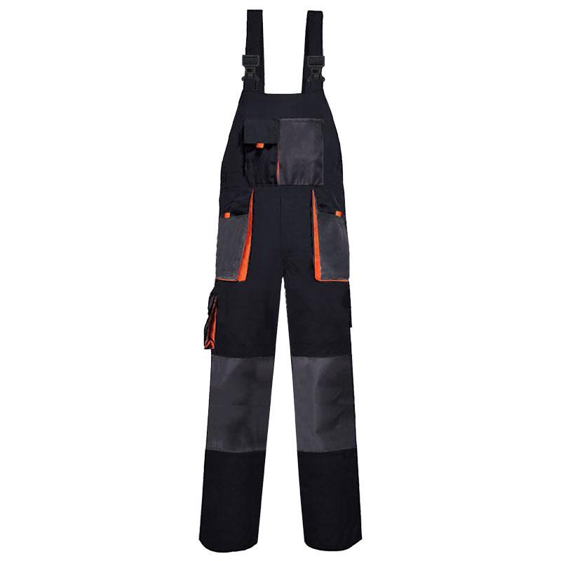 Unisex Pure Cotton Work Pants - Four Seasons Durable, Dirt & Wear-Resistant Plus Size Overalls for Machine Repair.