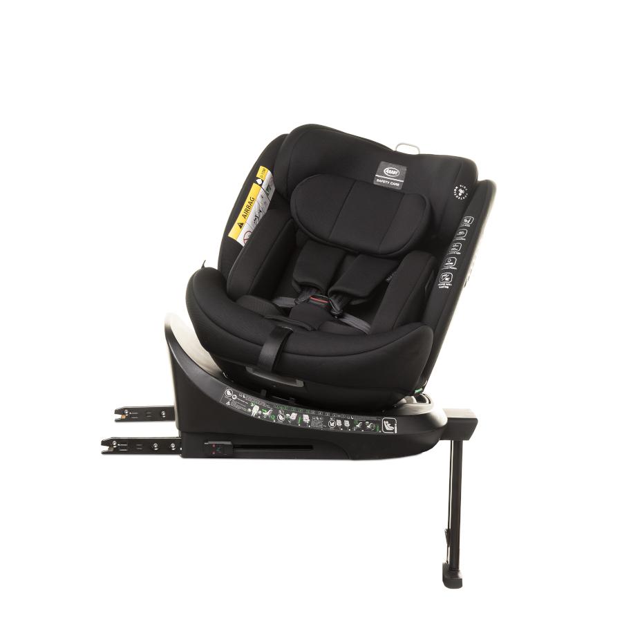 4 BABY ENZO-FIX seat 40-150cm black I-SIZE