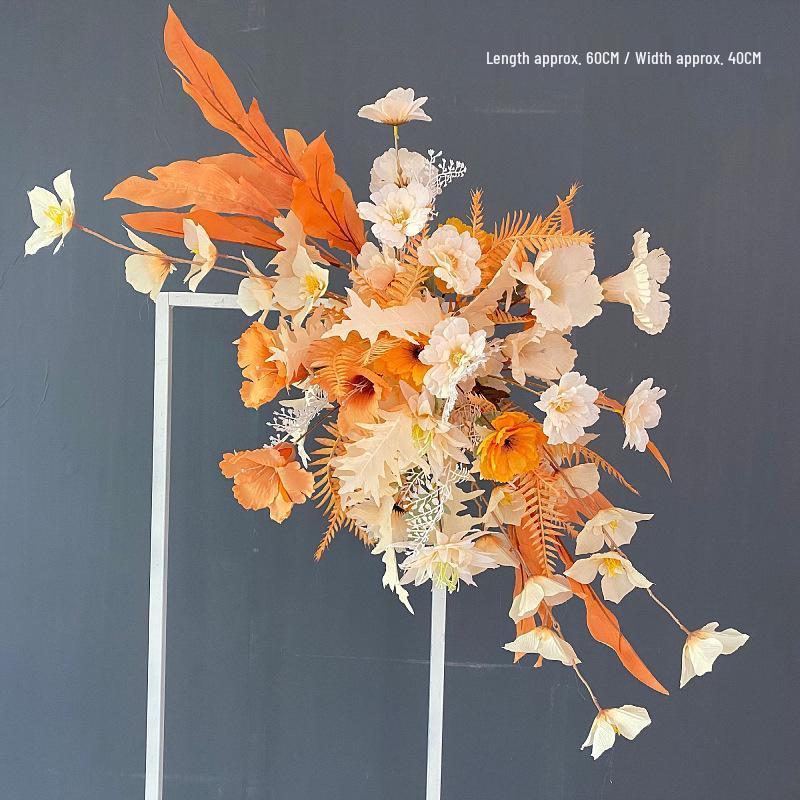 Искусственный Цветочный Декор для Свадебного Места Проведения: для Дорожки, Сцены и Банкетного Зала