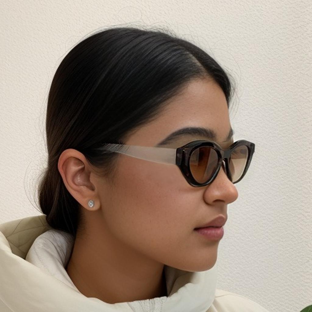 Винтажные персонализированные солнцезащитные очки «кошачий глаз» Spice Girl Wind Summer Солнцезащитные очки Advanced Sense Glasses 9069