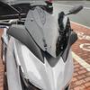 Для YAMAHA XMAX 125 250 400 18-21 XMAX-300 17-21 XMAX125 XMAX250 XMAX300 XMAX400 Ветровое стекло Козырек Дефлекторы ветрового стекла