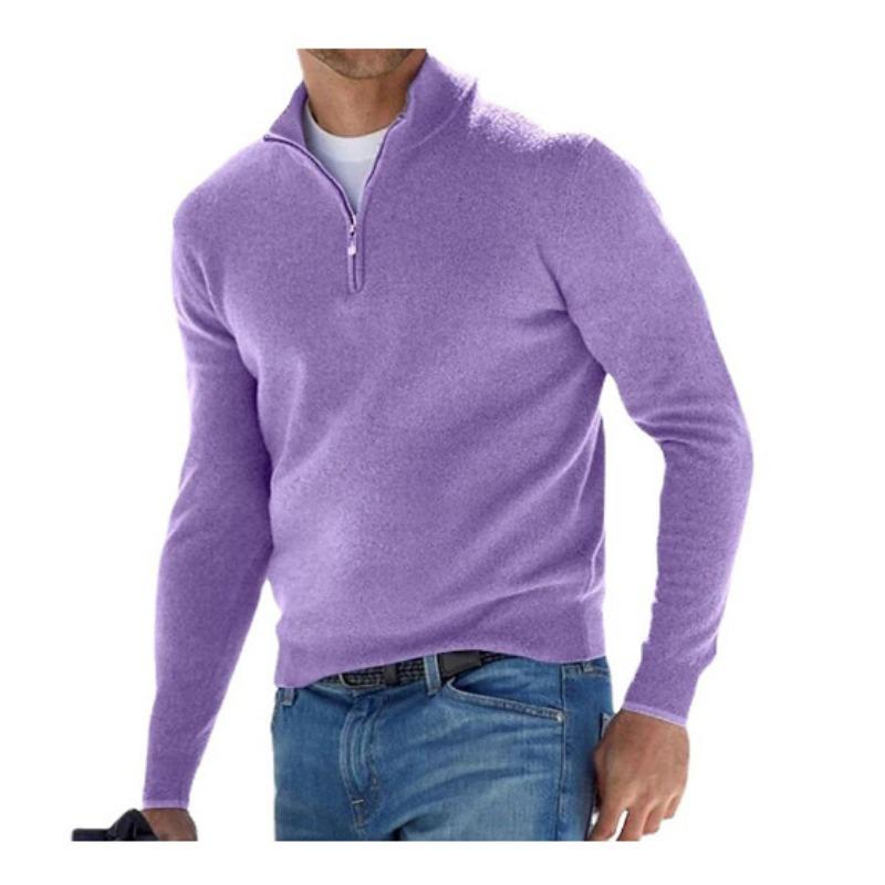 Long-sleeved Cashmere Sweater Men's Bottoming Shirt Autumn and Winter