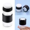 Jar DIY Cosmetic Foundation Powder Case Travel Powder Case with Mirror Portable Loose Powder Box