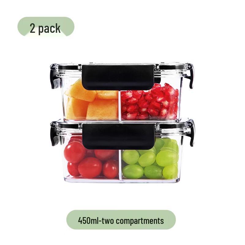 Портативный набор контейнеров для фруктов и еды Ruhan (2-Pack)