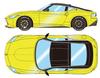 IDEA Nissan Fairlady Z Prototype 2020 Ikazuchi Yellow Finished Product IM056 1/18