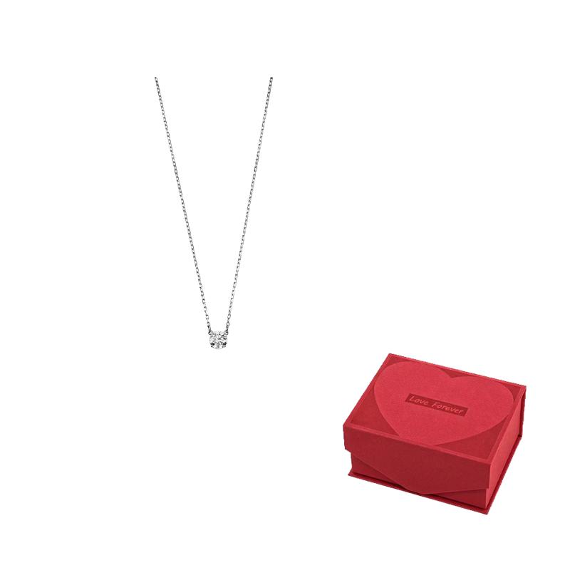Swarovski Stilla Attract Necklaces Womens Silver