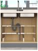Retractable Multi-Layer Under-Sink Kitchen Storage Rack