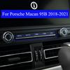 Автомобильная консоль, экран дисплея, хромированная отделка кнопок, сменные полоски для Porsche Macan 95B 2018