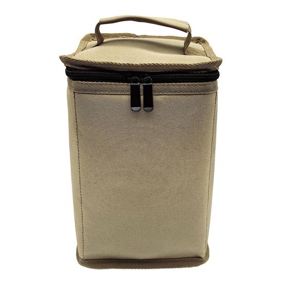 Сумка для хранения газового баллона для кемпингового фонаря с молнией, мягкой подкладкой, большой вместимости, портативный контейнер для газового баллона, сумка для переноски