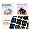 LIGE Call Smart Watch Women Custom Dial Smartwatch For Android IOS Waterproof Bluetooth Music Watches Full Touch Bracelet Clock