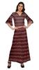 Moomaya Printed Loose Palazzo And Crop Top Set Ethnic Dress For Women Plus