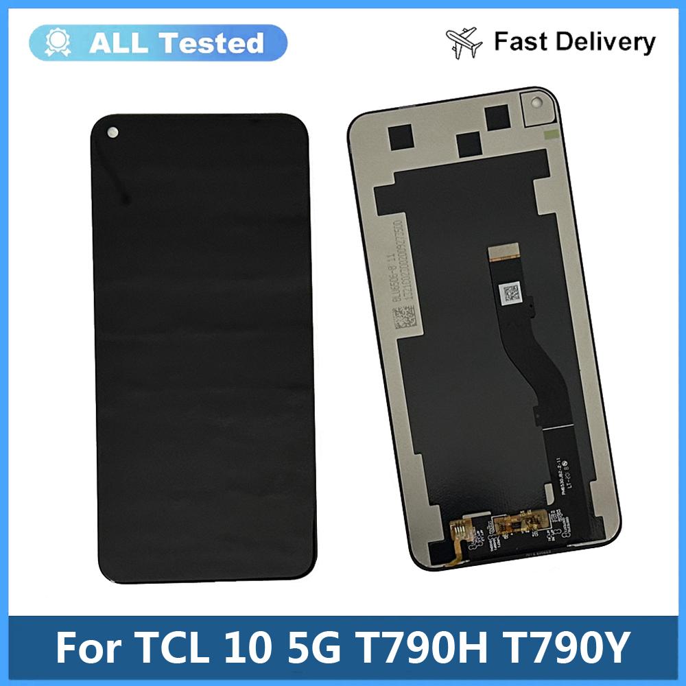 Полная сборка LCD-экрана и сенсорного стекла для TCL 10 5G T790