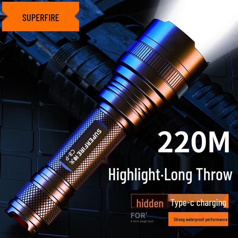 Тактический светодиодный фонарь Shenhuo C8-P