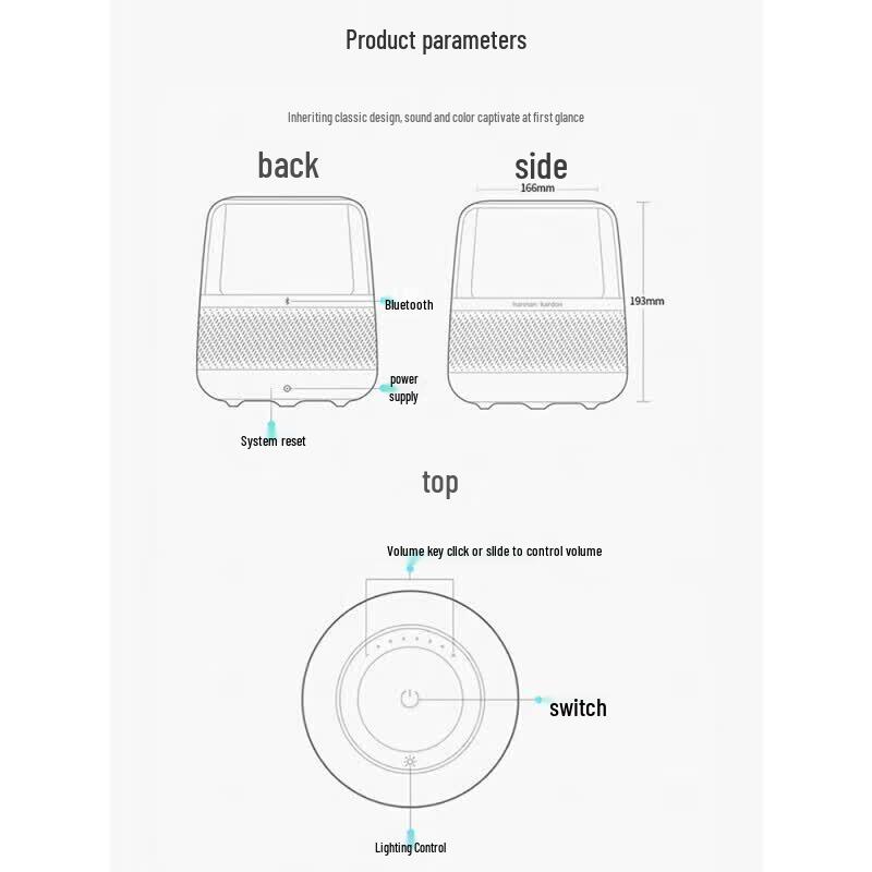Bluetooth-колонка Harman Kardon Aura Studio 4 (Китайская версия)