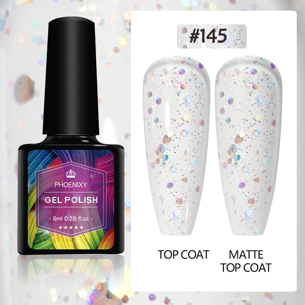 PHOENIXY 82 шт., 8 мл гель-лак для ногтей, УФ-гель для ногтей, стартовый набор, замачиваемый гель-лак, гель-лак для ногтей, дизайн ногтей, маникюр, салон «сделай сам», дома