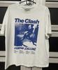 The Clash Футболка White Cotton из коллекции London Calling Полный размер S-5XL Унисекс