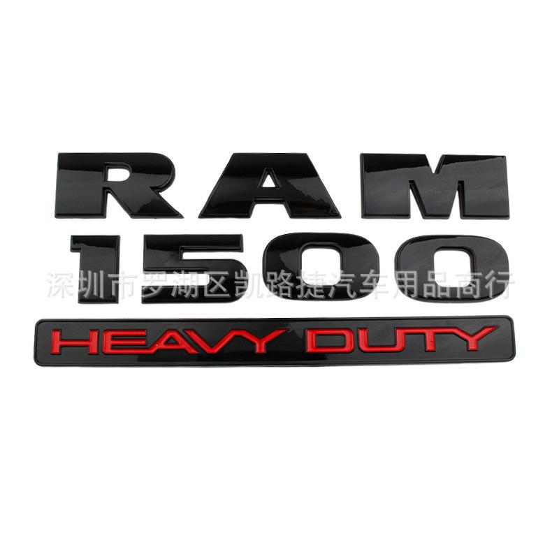 Suitable for RAM 2500 HEAVY DUTY Car Label ABS Pickup Label RAM Door Label