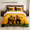 Kaizer Chiefs Personalized Custom Name 3‑Piece Bedding Set Soft Duvet Cover Set For Bedroom Home Decor