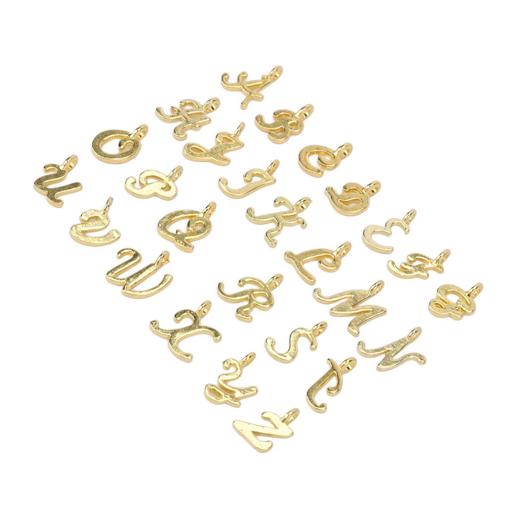 260 шт. Подвески с английскими буквами, сплав, ювелирные изделия, сделай сам, набор аксессуаров для алфавитных подвесок для дредов
