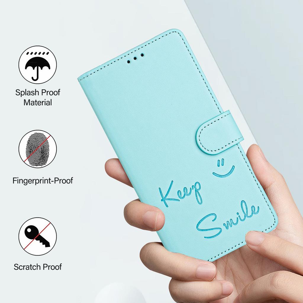 Phone Case for Funda Xiaomi 15T 15T Pro 25069PTEBG Case Smile Magnetic Leather Wallet Flip Cover For Coque Xiaomi 15T Pro