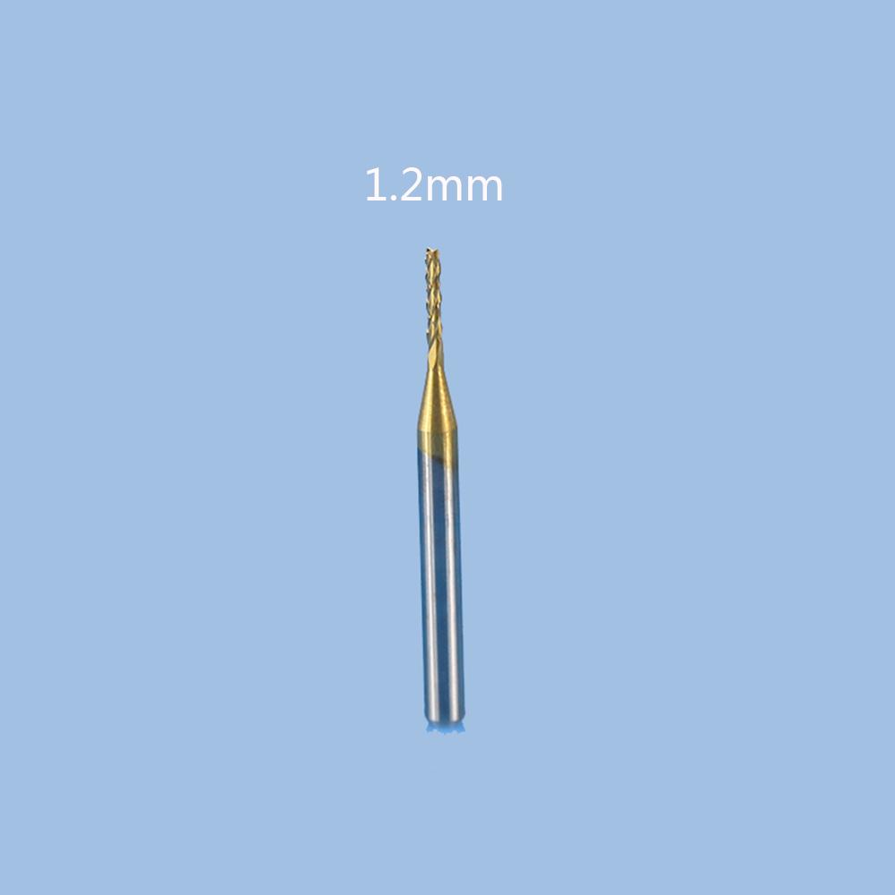 Carbide Engraving/Cutting Titanium Coated Shank Drill Bit Edge Cutter End Mill Milling Cutter