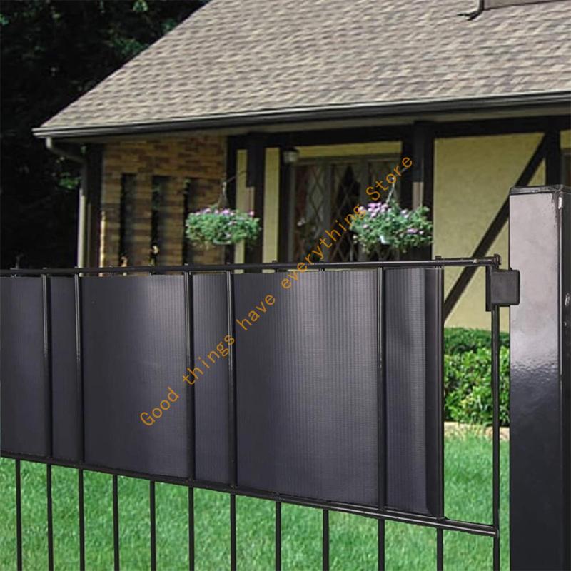 30pcs Outdoor Privacy Fence Clamps Heavy Type Privacy Screens Fasteners for Garden Panel Anti Corrosion Fasteners 55KF