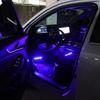 USB Автомобильные Светодиодные Подсветки Салона 1-в-2 Многоцветный Комплект для Подсветки Зоны Ног и Панели Приборов Plug Play Декоративное Освещение для Внедорожника