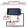 DC 100V 200V 10A Volt Amp Tester Panel Meter 0.28 Inch LED Display Electronic Digital Voltmeter Ammeter Voltage AMP Meter Tester
