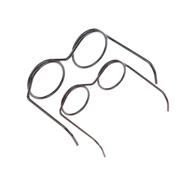 10 шт. модные круглые очки без линз в стиле ретро для кукол 30 см