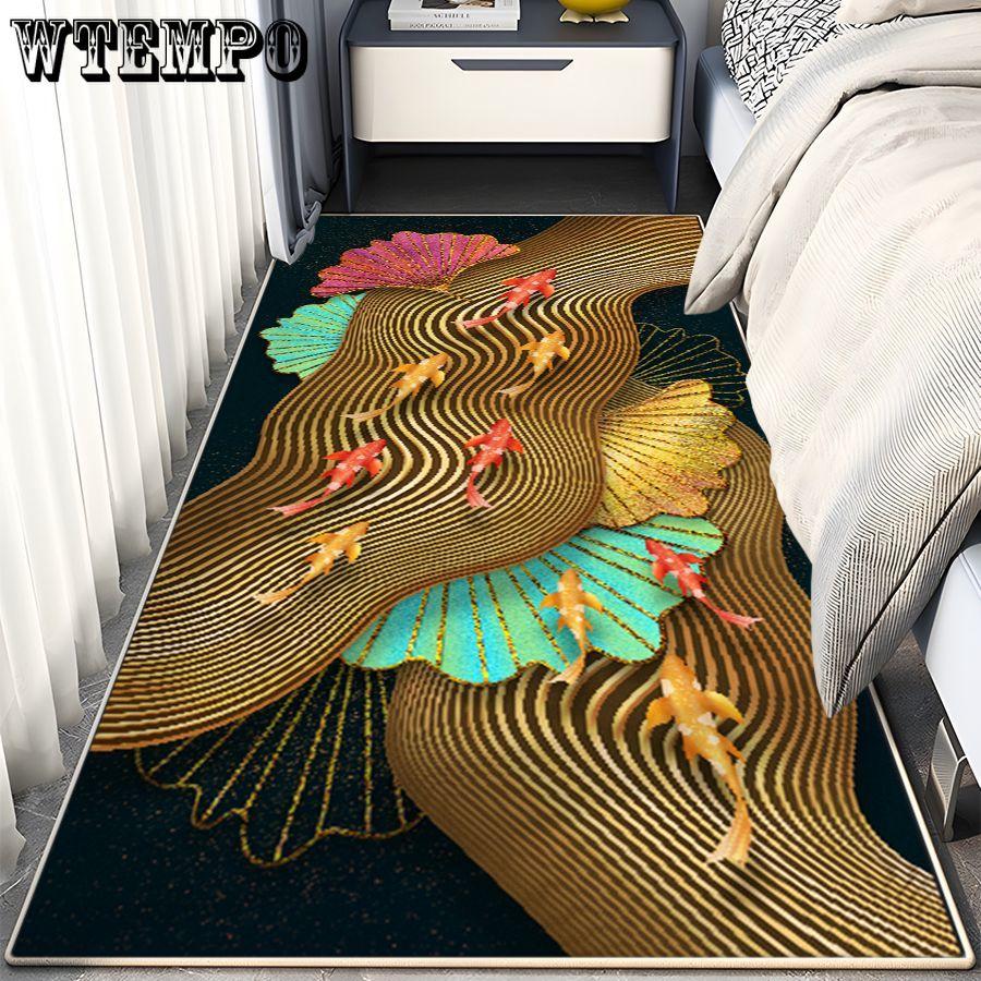 3D ковровая полоса противоскользящий коврик кухонный коврик эркер универсальный спальня прикроватная тумбочка комната