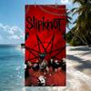 Rock Band S-Slipknot Полотенце Пляжное Полотенце Дорожное Легкое Приятное для Кожи Для Бассейна Пляжа Кемпинга Круиза Лето