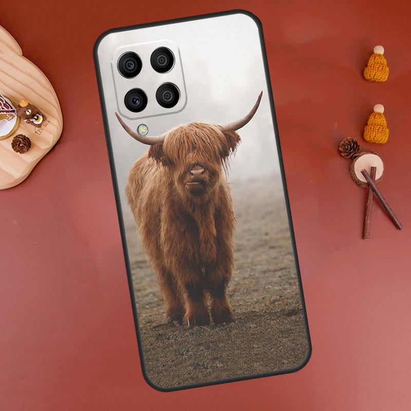 Highland Cows Case For Samsung Galaxy M35 M55 M15 M32 M16 M36 M56 M54 M23 M20 M52 M34 M14 M11 M31 M13 M53
