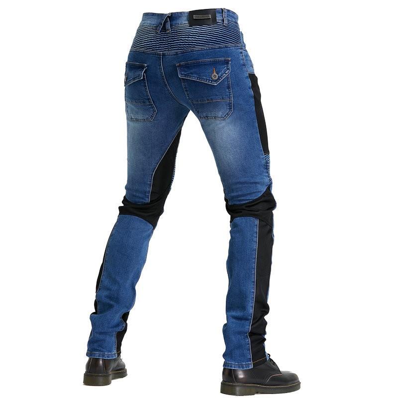 Mens Motorcycle Riding Pants With Silicone Padding Breathable Mesh Protective Gear Biker Safety