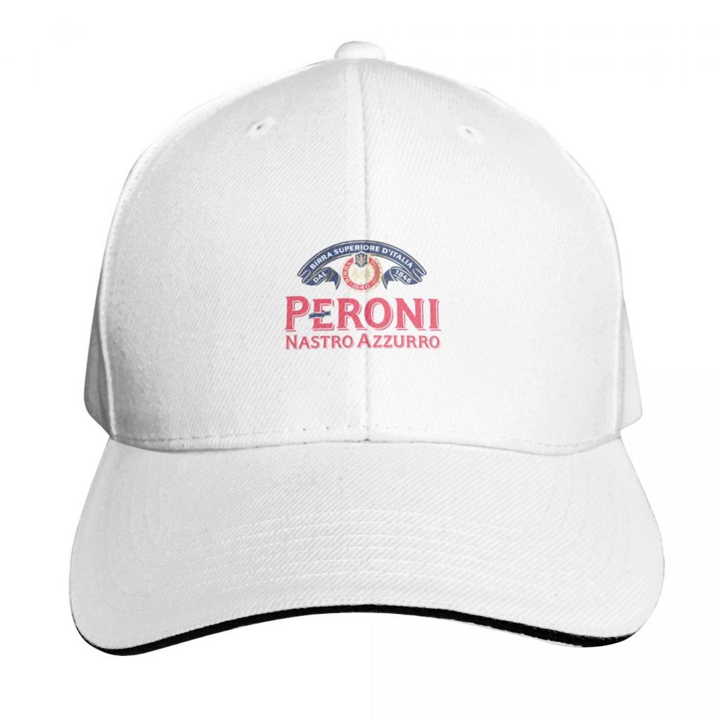 Bestselling Peroni Beer Logo Baseball Cap sun caps Visor Anime derby hat Unisexs Baseball Womens