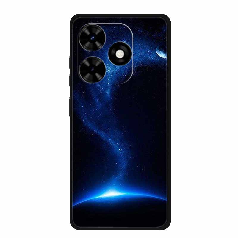 Чехол для Tecno Spark Go 2024 Животные Расписной ТПУ Силиконовый Мягкий Чехол для Телефона для Spark Go2024 BG6 Защитный Волк Ударопрочный Para