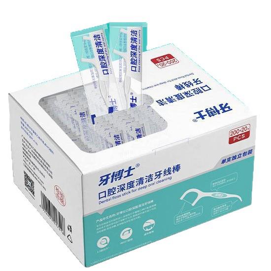 Доктор. Зубочистки Ya High-Tension Super Fine Floss Picks - Индивидуальная упаковка, Удобные, Одноразовые зубочистки для взрослых