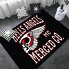 Hell Angels Винтажный Коврик для Двери Мотоцикл Нескользящие Коврики для Ванной Туалета Ковер в Спальню Нордический Домашний Декор