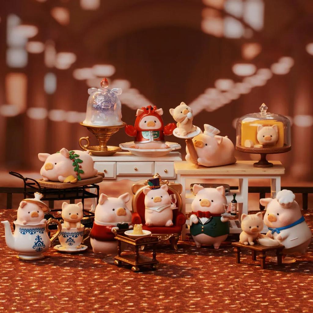 Свинка Лулу Серия 'Pigshiren Restaurant' Blind Box TOYZERO+ (8 шт.)
