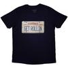 Футболка Nickelback Unisex Adult с номерным знаком