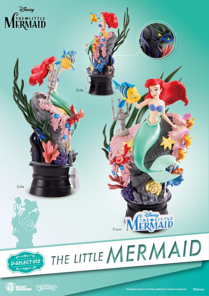 Disney BEAST KINGDOM D Stage PVC Statue Little Disney BEAST KINGDOM 2019 PVC STATUE THE LITTLE MERMAID Ariel #012 "The Mermaid" / D-STAGE #012 [Item]