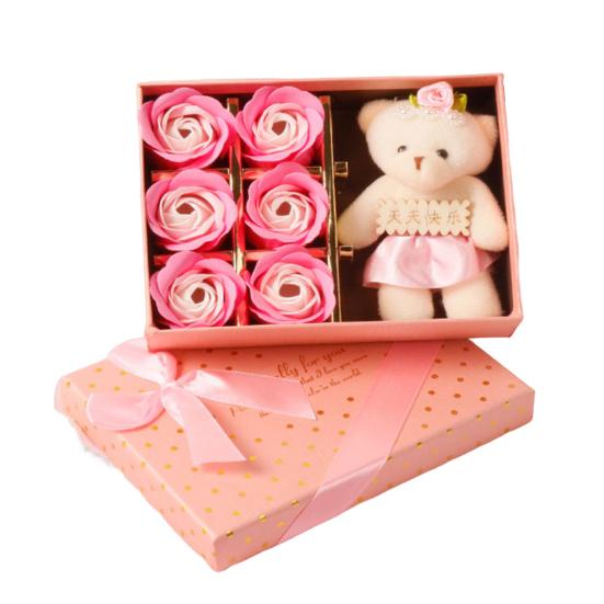 Нежная подарочная коробка с розами, красивый яркий цвет, подарок для взрослых, сексуальная одежда