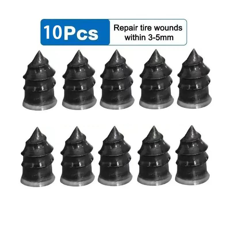 Набор для быстрого ремонта шин QuickFix RapidSeal: 60 шт. Прочные резиновые заглушки для винтов - Легкий DIY герметик для проколов для всех аксессуаров для транспортных средств
