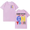Hot Singer Harry Styles Love on Tour Tshrits Aesthetic Hip Hop Cotton T Shirt Unisexs Women Fashion Casual Short Sleeve Tee Shirt