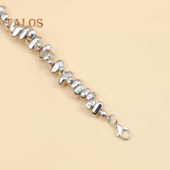 Необычный камень чокер для женщин Серебряный кисточка кулон сердце ожерелье свадебные украшения подарок для жены подруги на День святого Валентина день рождения годовщина