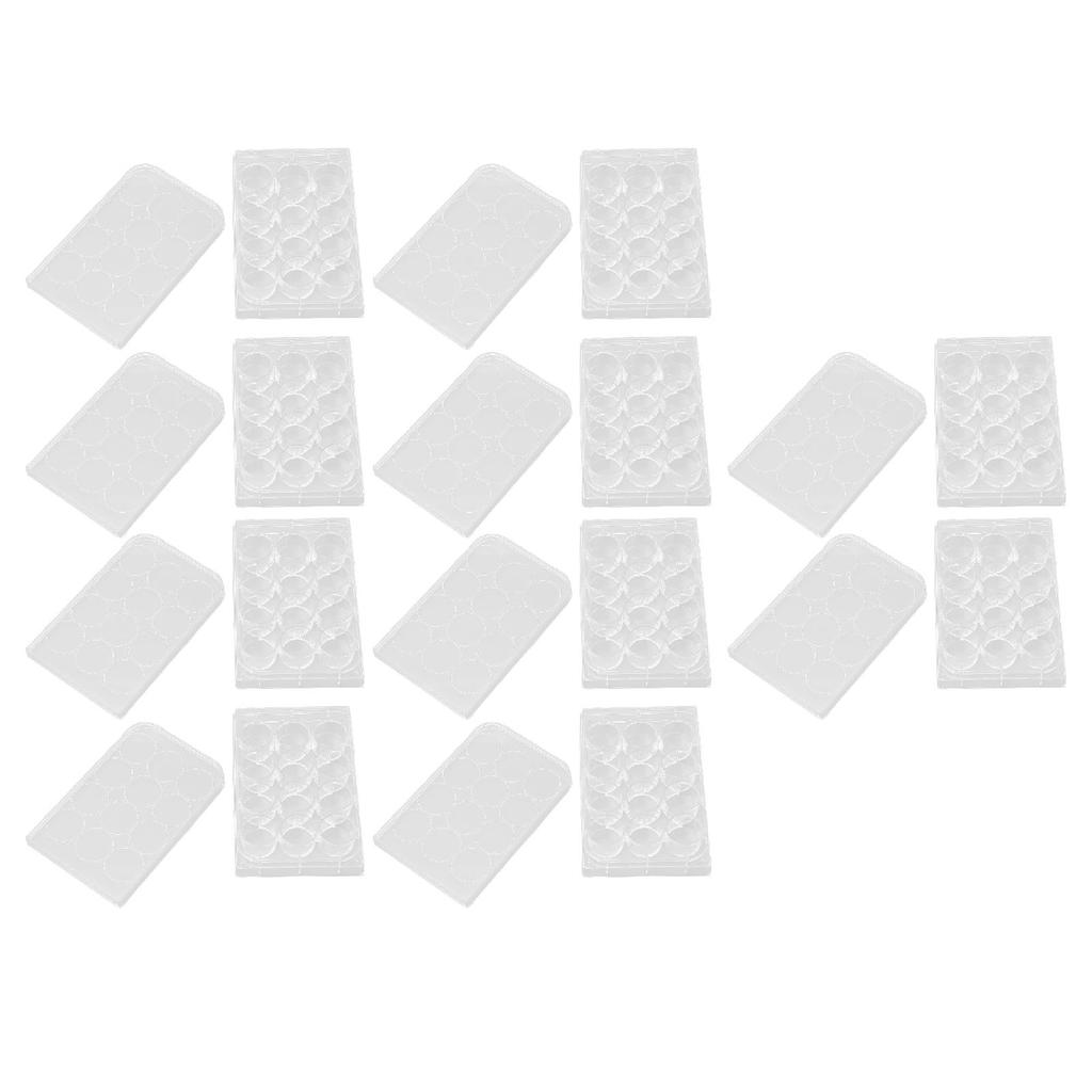 10 шт. Чашка Петри Толщина Равномерная Высокопрозрачная Чашка для Культуры Тканей с Крышкой для Лабораторной Биологической Комнаты