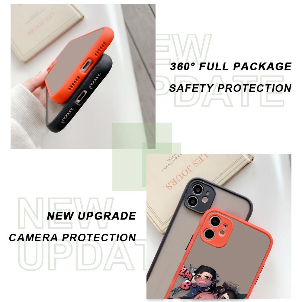 Матовый чехол для iPhone 11 12 13 14 Pro Max XR X 8 7 Plus Pro XS Mini Skin Feeling Cover Funda Coque Shell Capa Anime Spy X Family
