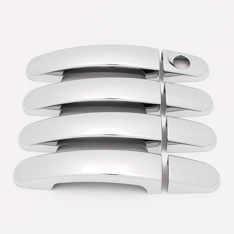 For Ford Tourneo Connect 2013-2018 Accessory Glossy Chrome Silver Car Side Door Handle Covers Trim 2014 2015 2016