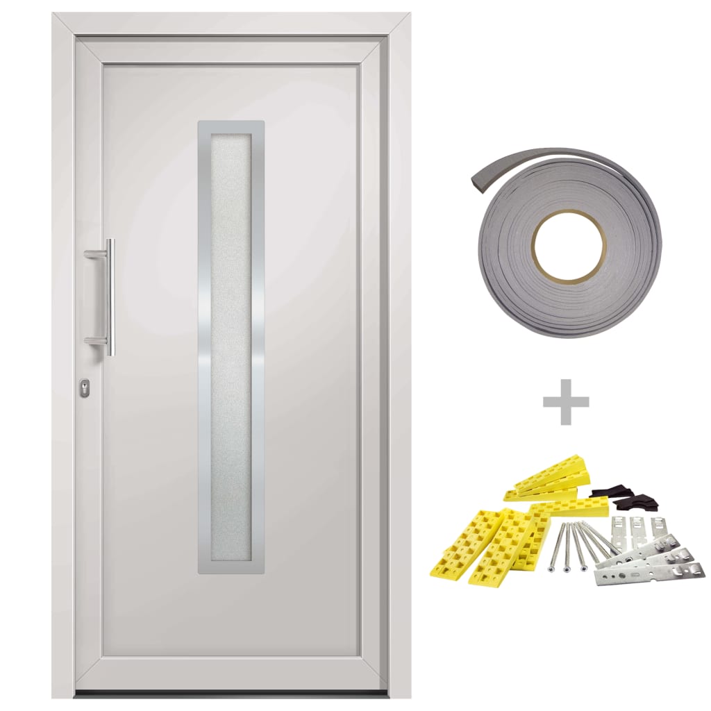 Exterior Door White 108x200 cm