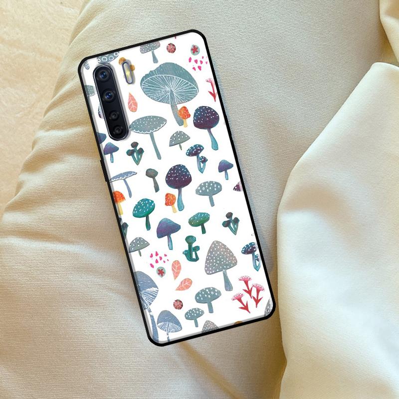 Wild Forest Mushroom For OPPO A58 A78 A38 A98 A5 A9 A53 A79 A15 A17 A57 A77 A16 A76 A96 A52 A72 A94 A74 A54 Case