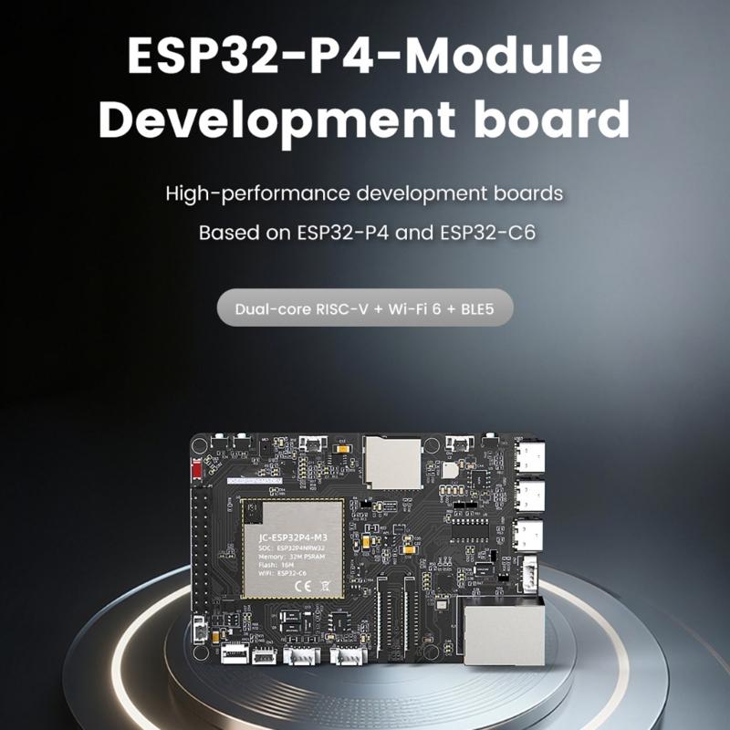 Плата разработки P4 Module с двухъядерным процессором, беспроводным подключением и расширением GPIO.